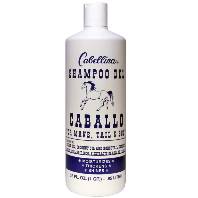 Qué pasa si me lavo el pelo con shampoo de caballo