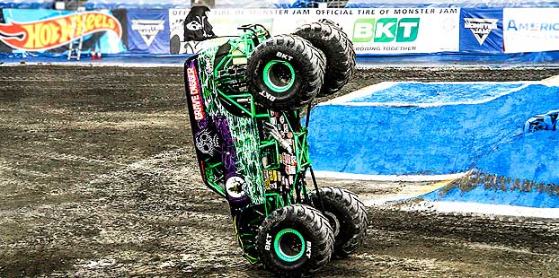 Qué velocidad alcanza un Monster Truck