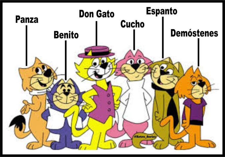 Cuántos son los personajes de Don Gato y su pandilla