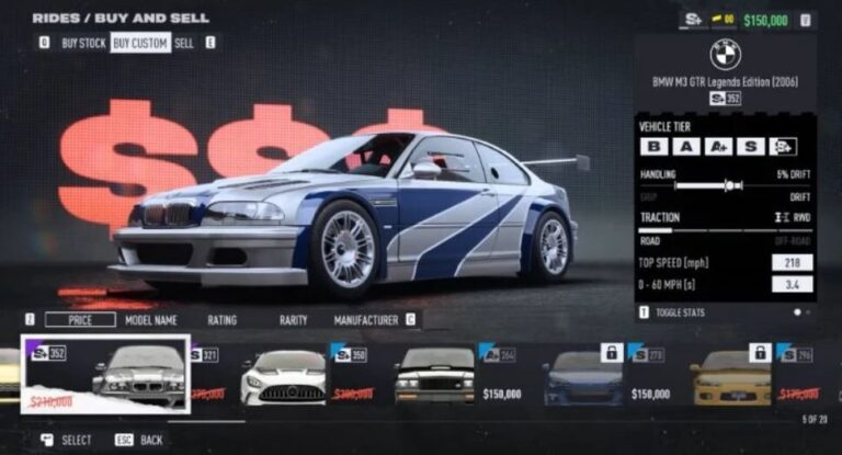 Cuántos caballos de fuerza tiene un BMW M3 GTR
